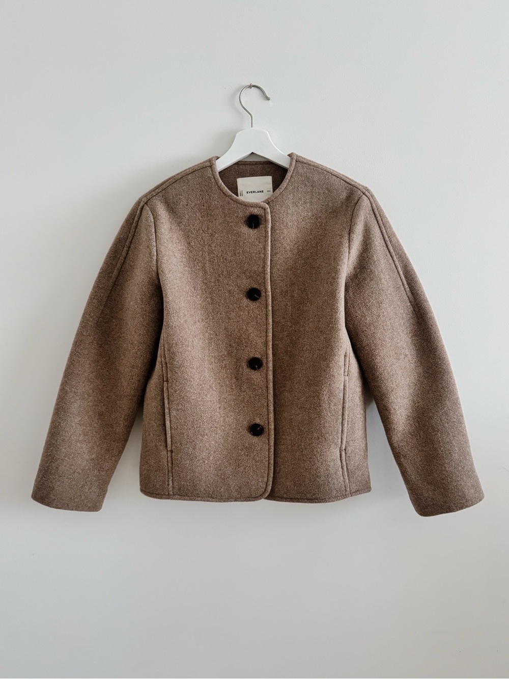 The Cocoon Coat in Wool